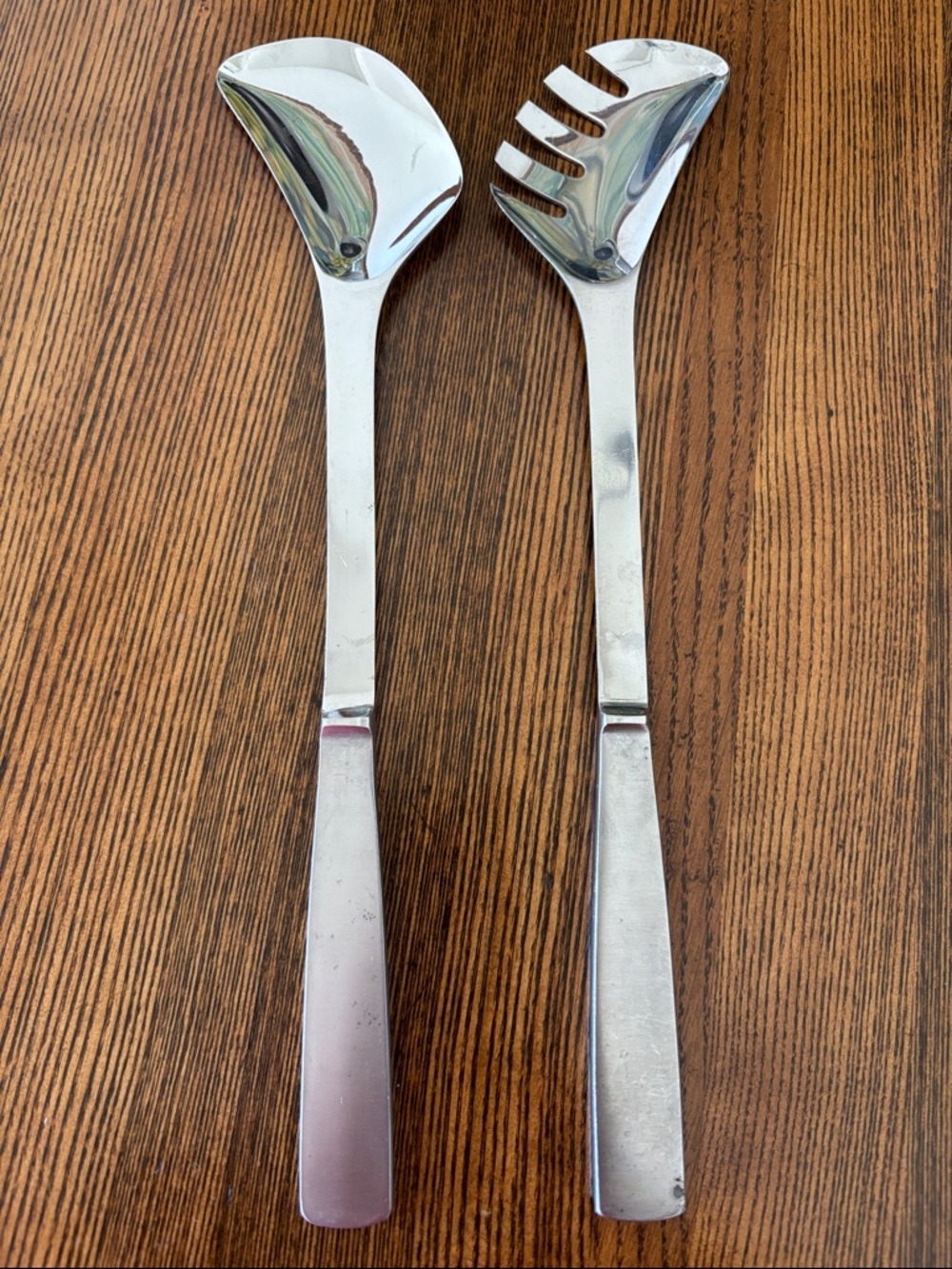 Vintage B & B Austria Stainless Steel Salad Servers